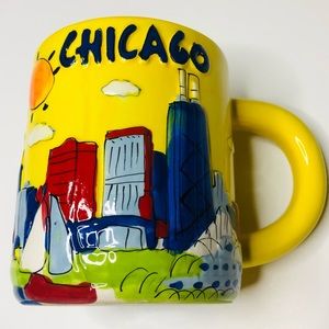Chicago Mug with Raised Details
